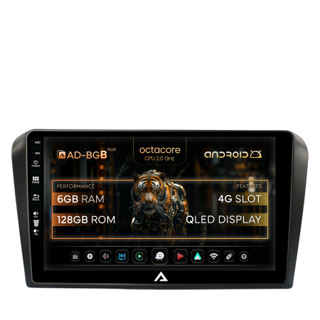 Mazda 3 2003-2009 - Navigatie Android 12 Mazda 3 AD-BGB | AutoDrop.ro