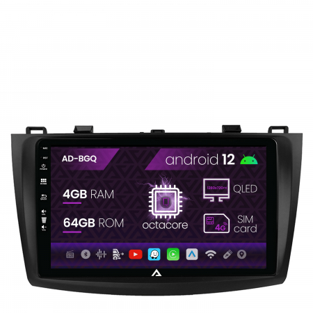 Navigatie Android 12 Mazda 3 09-13 QLED | AutoDrop.ro [0]