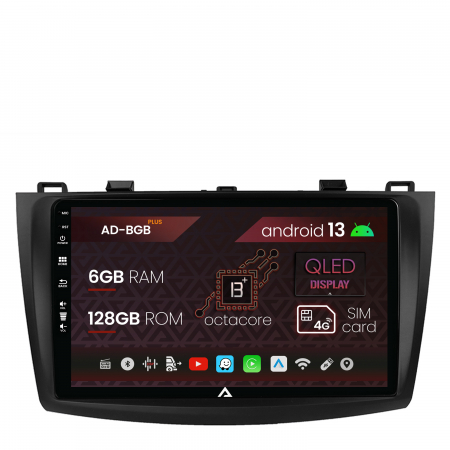 Mazda 3 2009-2015 - Navigatie Android 12 Mazda 3 2009+ AD-BGB | AutoDrop.ro