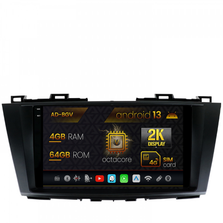 Mazda 5 2010-2015 - Navigatie 2K Android Mazda 5 2010-2015 4GB | AutoDrop.ro