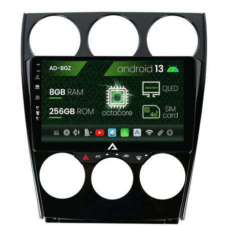 Mazda 6 2002-2008 - Navigatie Android 13 Mazda 6 8+256GB | AutoDrop.ro