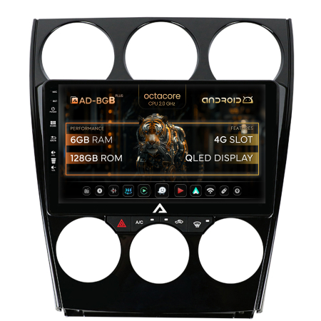 Mazda 6 2002-2008 - Navigatie Android 12 Mazda 6 AD-BGB | AutoDrop.ro