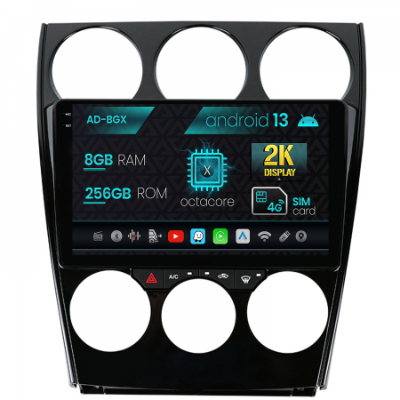 Mazda 6 2002-2008 - Navigatie 2K Android 13 Mazda 6 8+256GB | AutoDrop.ro