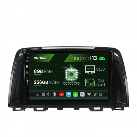 Mazda 6 2013-2015 - Navigatie Mazda 6 (2013-2015) cu Android 8+256GB | AutoDrop.ro