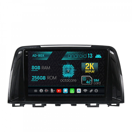 Mazda 6 2013-2015 - Navigatie Mazda 6 (2013-2015) cu Android 8+256GB | AutoDrop.ro