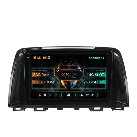Mazda 6 2013-2015 - Navigatie Mazda 6 (2013-2015) cu Android 8+256GB | AutoDrop.ro