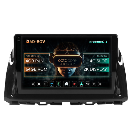 CX-5 2012-2014 - Navigatie 2K Android Mazda CX-5 2012-2015 4GB | AutoDrop.ro