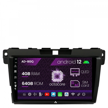 Navigatie Android 12 Mazda CX-7 9" QLED | AutoDrop.ro [1]