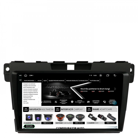 Navigatie 2K Android 13 Mazda CX-7 9" 4+64GB | AutoDrop.ro [6]