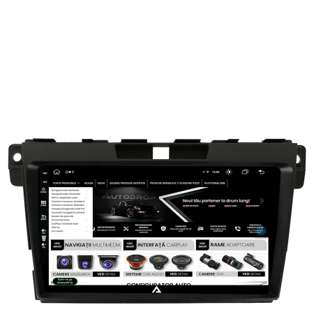 Navigatie Android Mazda CX-7 9" 8+256GB | AutoDrop.ro [3]