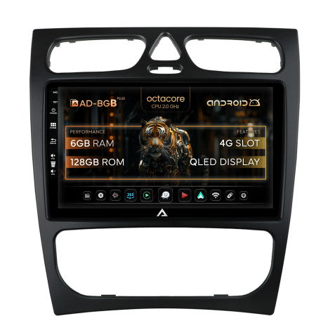 C Class W203 2000-2004 - Navigatie Merdeces Benz / CLK 6+128GB | AutoDrop.ro