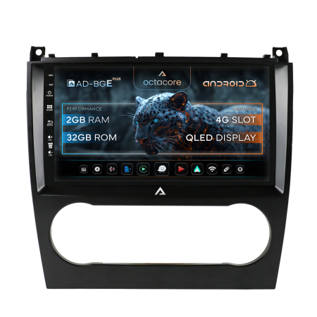 C Class W203 2004-2007 - Carplay Android 12 Mercedes W203 2GB | AutoDrop.ro