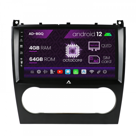 Navigatie Android 12 Mercedes W203 QLED | AutoDrop.ro [0]