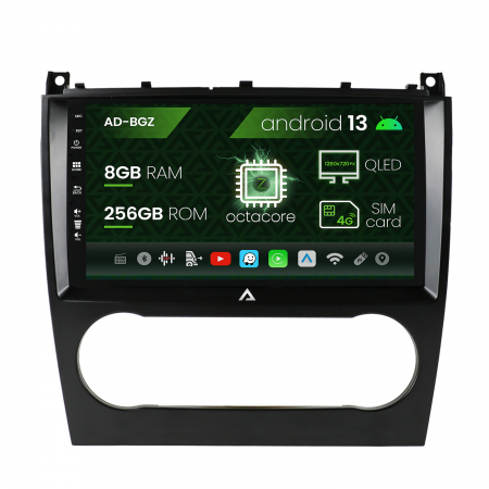 C Class W203 2004-2007 - Navigatie Android 13 Mercedes W203 8+256GB | AutoDrop.ro