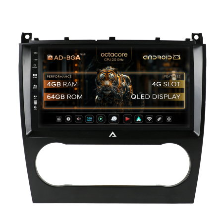 C Class W203 2004-2007 - Navigatie  Android 13 Mercedes W203 | AutoDrop.ro