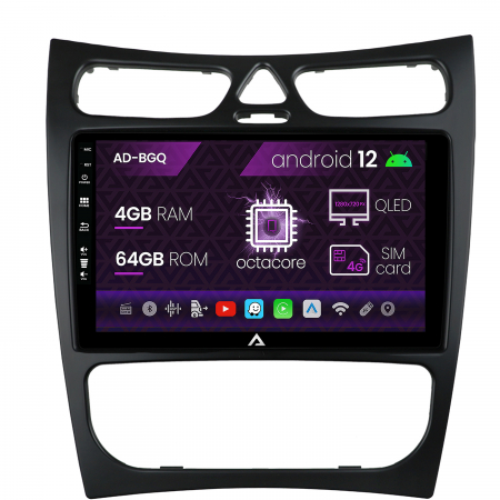 Navigatie Android 12 Mercedes CLK QLED | AutoDrop.ro [0]