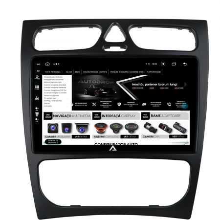 Navigatie Android 13 Mercedes CLK 8GB | AutoDrop.ro [3]