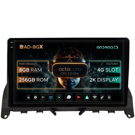 C Class W204 2008-2012 - Navigatie 2K Mercedes Benz C-Class W204 8GB | AutoDrop.ro