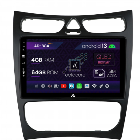 CLK 2002-2009 - Navigatie  Android 13 Mercedes  CLK | AutoDrop.ro