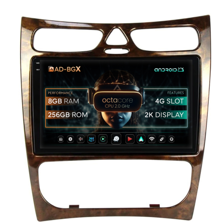 CLK 2002-2009 - Navigatie Android 2K 13 MercedesCLK 8GB | AutoDrop.ro