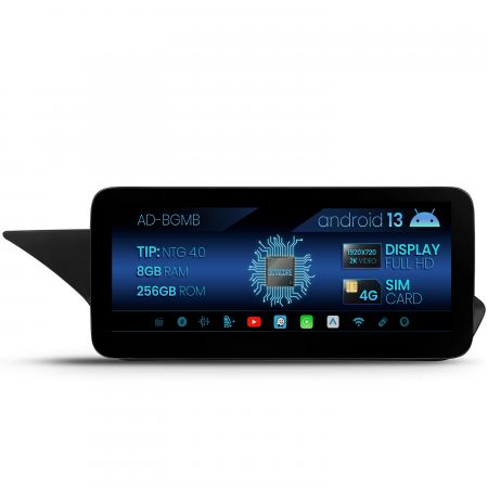 E Class W212 2009-2016 - Multimedia Android 13 MB E-Class W212 2009-2012