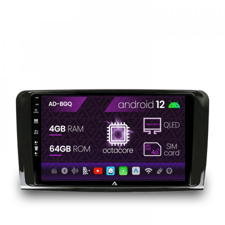 GL X164 2007-2012 - Navigatie Android 12 Mercedes Benz ML/GL QLED | AutoDrop.ro