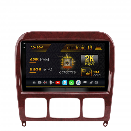 S-Class W220 1998-2005 - Navigatie 2K Mercedes Benz S-Class 98-06 4GB | AutoDrop.ro
