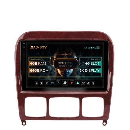 S-Class W220 1998-2005 - Navigatie 2K Mercedes Benz S-Class 98-06 4GB | AutoDrop.ro