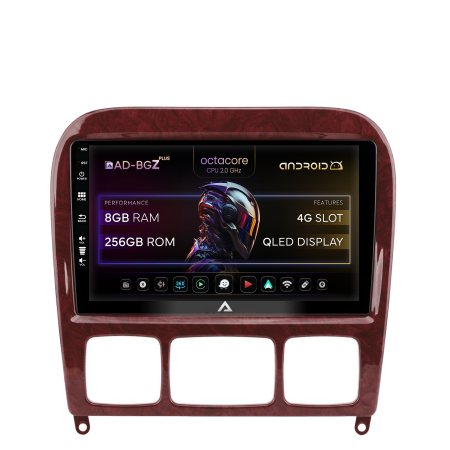 S-Class W220 1998-2005 - Navigatie Mercedes Benz S-Class 98-06 8GB | AutoDrop.ro