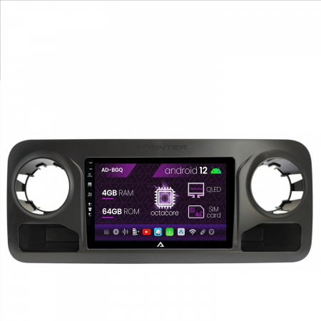 Navigatie Android 12 Mercedes Benz Sprinter 4GB QLED | AutoDrop.ro [0]