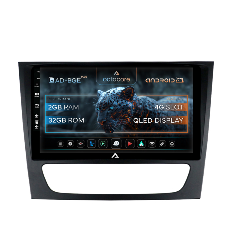 E Class W211 2003-2009 - Carplay Android 12 Mercedes Benz 2GB | AutoDrop.ro
