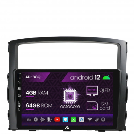 Navigatie Android 12 Mitsubishi Pajero QLED | AutoDrop.ro [1]