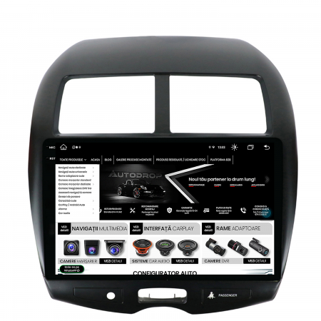 Navigatie 2K Mitsubishi ASX Android 4+64GB | AutoDrop.ro [8]