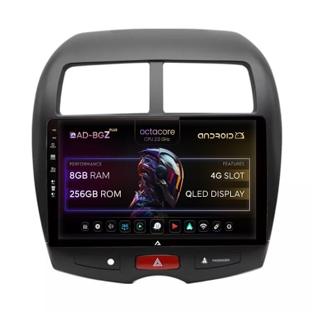 Asx 2009-2015 - Navigatie Mitsubishi ASX / Peugeot 4008 (2010-2015) Android 8+256GB | AutoDrop.ro