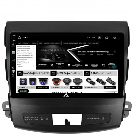 Navigatie Android10 Mitstubishi Peugeot 8+256GB | AutoDrop.ro [3]