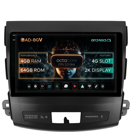 C-Crosser 2007 - >> - Navigatie Android 13 Mitstubishi Peugeot 4+64GB | AutoDrop.ro