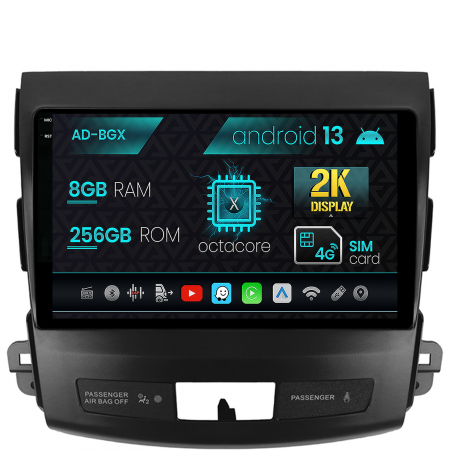 4007 (2007-2012) - Navigatie Android 13 Mitstubishi Peugeot 8+256GB | AutoDrop.ro