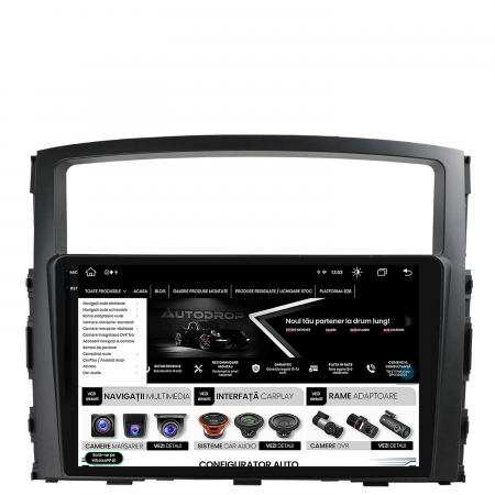 Navigatie 2K Android 13 Mitsubishi Pajero 4+64GB | AutoDrop.ro [9]