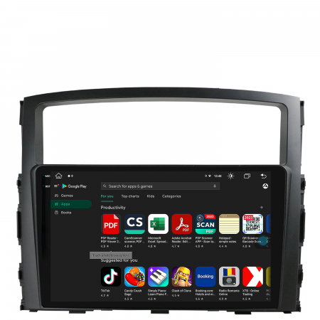 Navigatie 2K Android 13 Mitsubishi Pajero 8+256GB | AutoDrop.ro [7]