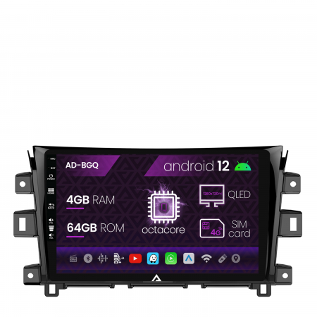 Navigatie Android 12 Nissan Navara QLED | AutoDrop.ro [1]