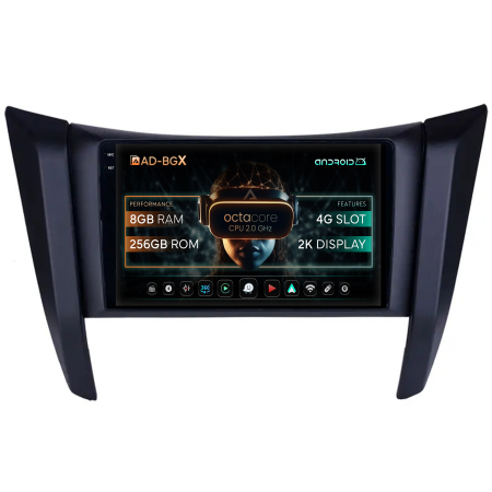 Navara 2015 - >> - Navigatie 2K Android 13 Nissan Navara 8+256GB | AutoDrop.ro