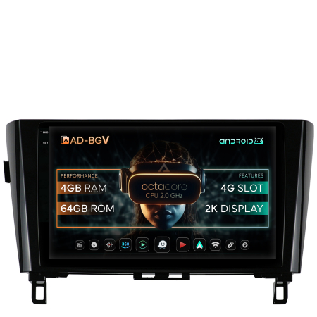 Qashqai J11 2014 - >> - Navigatie 2K Android Nissan Qashqai / X-Trail 4GB | AutoDrop.ro