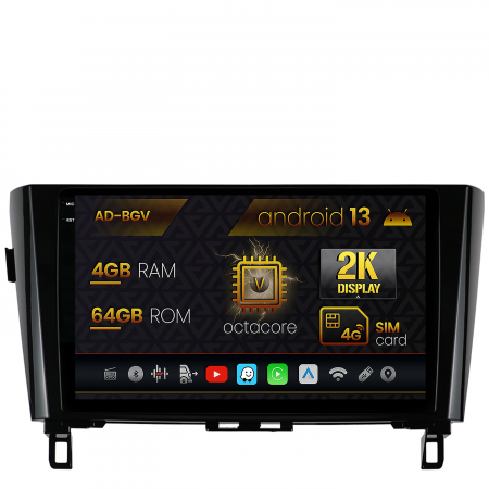 Qashqai J11 2014 - >> - Navigatie 2K Android Nissan Qashqai / X-Trail 4GB | AutoDrop.ro