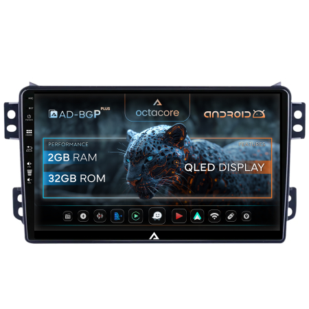 Splash 2008-2014 - Navigatie Android Opel Agila cu 9 inch 2+32GB | AutoDrop.ro