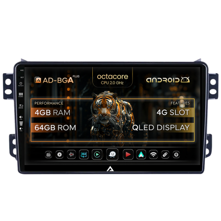 Splash 2008-2014 - Navigatie  Android  Opel Agila 4+64GB | AutoDrop.ro