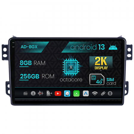 Splash 2008-2014 - Navigatie Android 13 2K Opel Agila 8+256GB | AutoDrop.ro