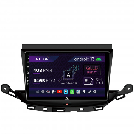 Navigații auto dedicate - Navigatie Android AD-BGA Opel Astra K 4GB | AutoDrop.ro