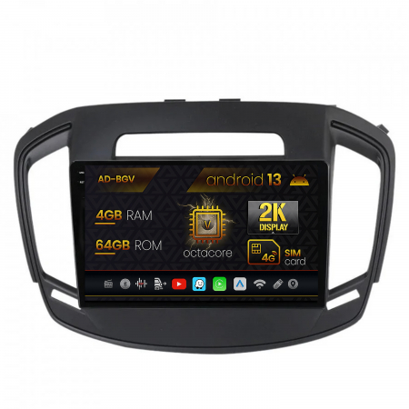 Insignia 2014-2016 - Navigatie Android 2K Opel Insignia 2013+ 4+64GB | AutoDrop.ro