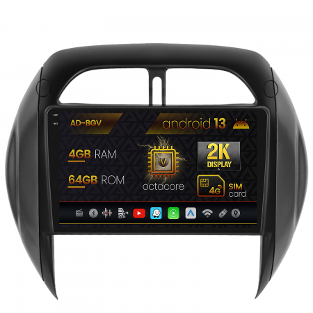 RAV4 2001-2005 - Navigatie Android 2K Toyota RAV4 (2003-2005), 4+64GB | AutoDrop.ro