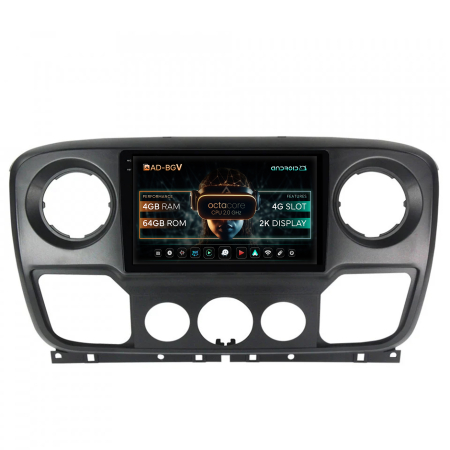 Movano 2011-2021 - Navigatie 2K Android  Opel Movano / Renault Master